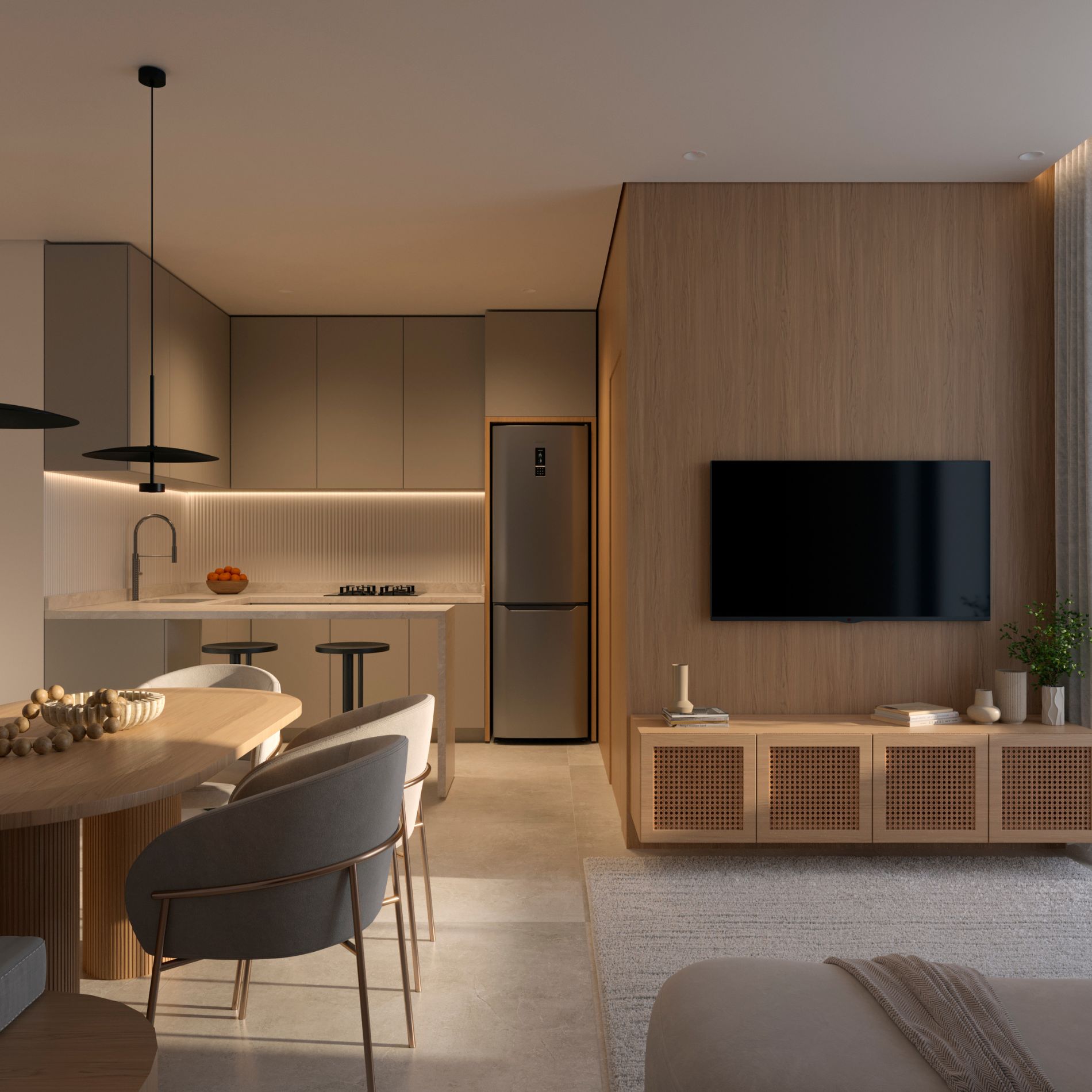 LIVING APARTAMENTO